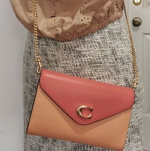 Authentic Coach Clutch Crossbody